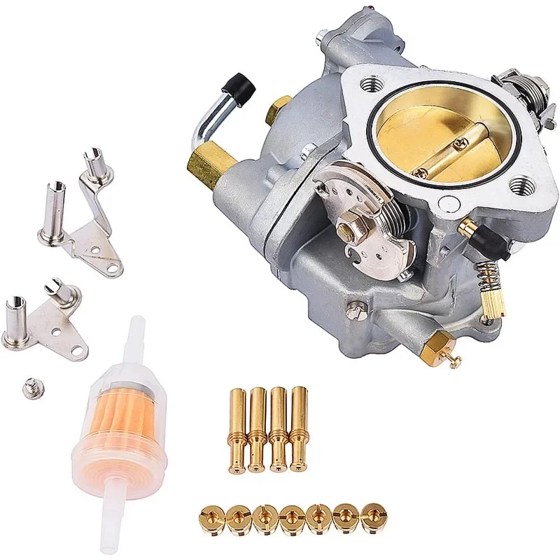 Carburetor 82026 496564 Replacement for Harley Davidson S&S Cycle Super E Shorty Carburetor Big Twin Sportster 11-0420 1002-0025