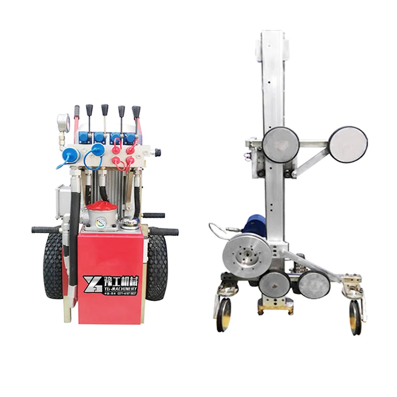 Customized Good Price Hydraulic/Electrical/Hard Rock Cutting Hydraulic Wire Saw Machine