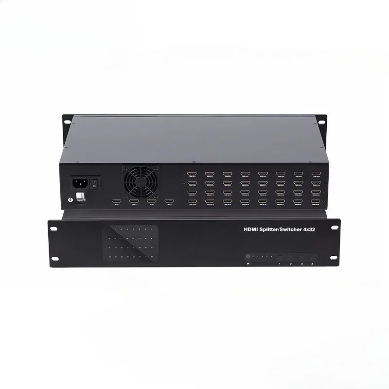 OBMHDMI dispenser/switcher 4 in 32 out, remote rack dispenser high-resolution video conferencing