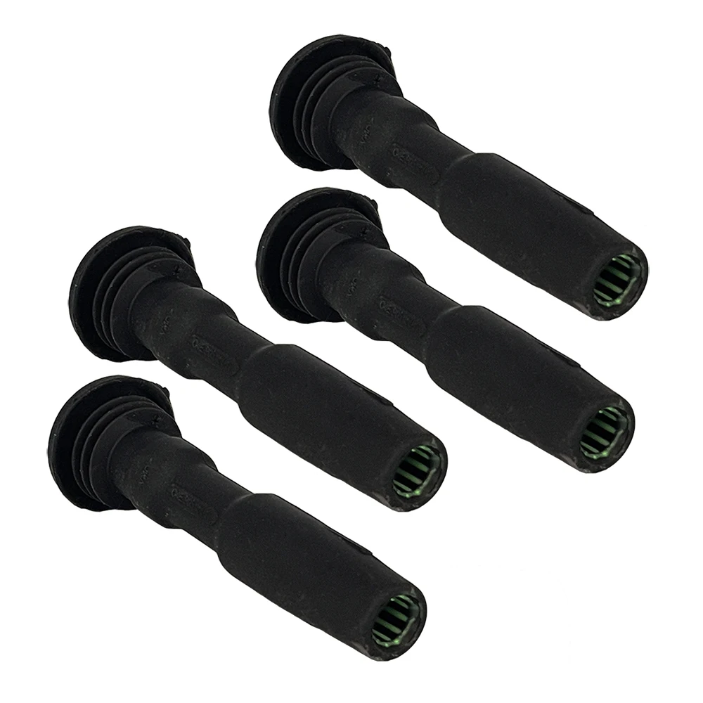 OYOTE 4PCS Ignition Coil Rubber Boots For 2015 2016 2017 2018 2020 VW Golf CC Audi A3 Skoda 04E905199A 04E905199G 04E905199H