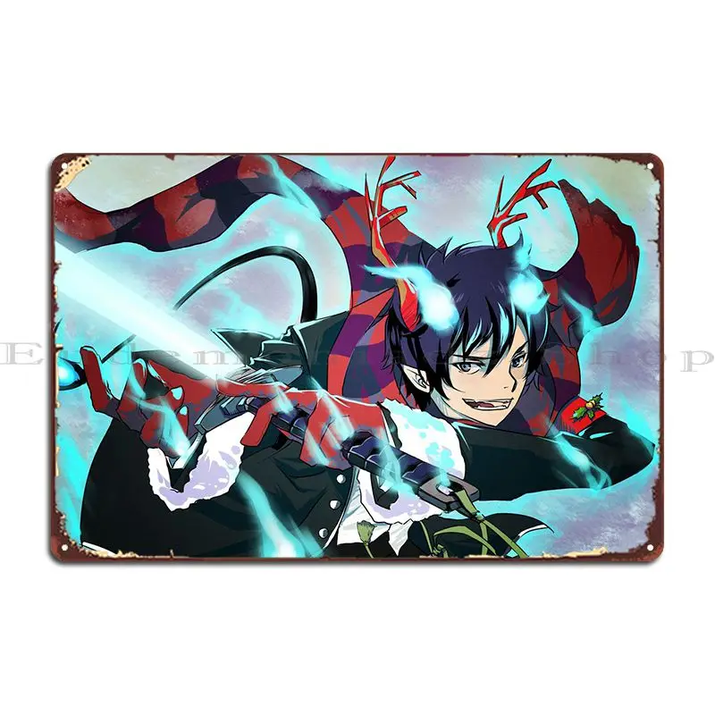 Rin Okumura Christmas Metal Plaque Poster Club Party Garage Painting Designing Designing Tin Sign Poster