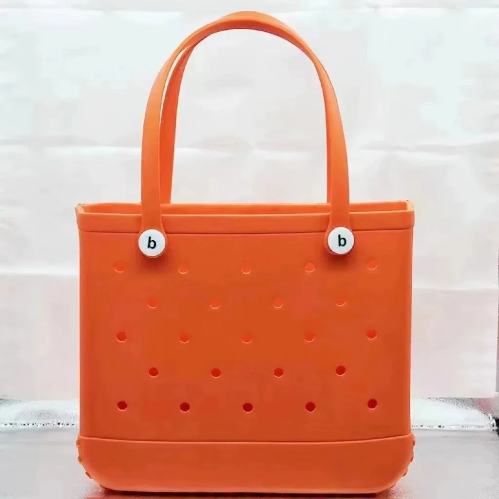 

Women's Handbag Hole Shoulder EVA Beach Bag Storage Waterproof Wear-resistant Suitable for Swimming Pet