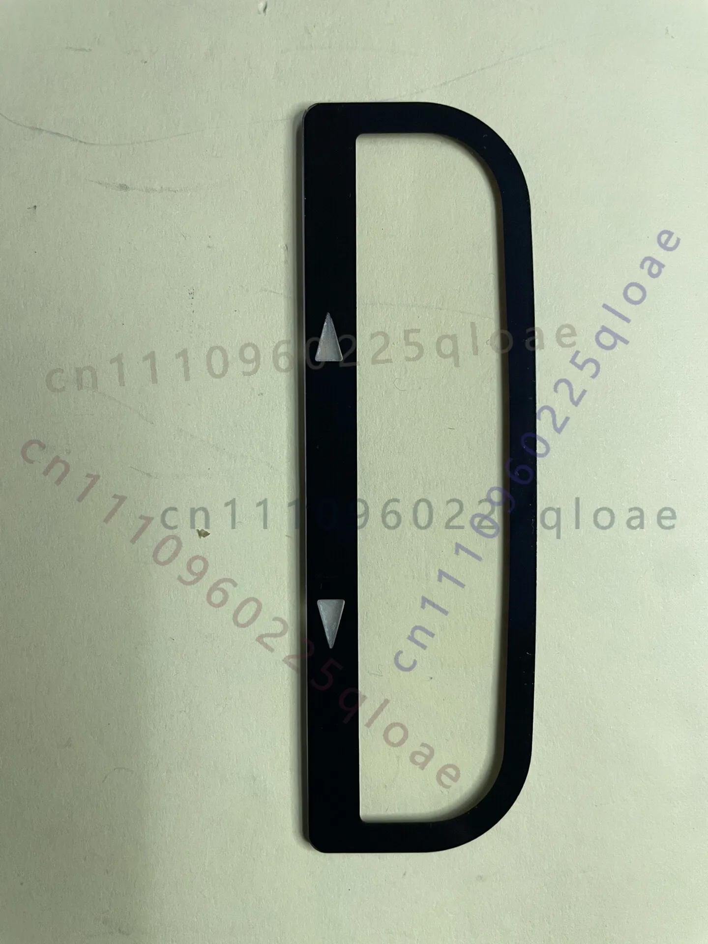 FOR SONY WM-DD9 Curved High Clear Window Lens Cassette Walkman Door Observation Window Repair Parts