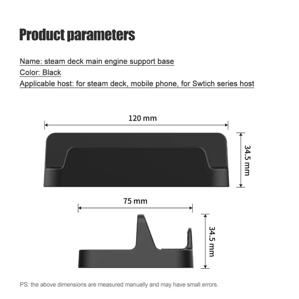 Black Mini Gamepad Does Not Affect The Heat Dissipation Android Game Joystick For Cell Phones Game Console Dock Non-slip Soft