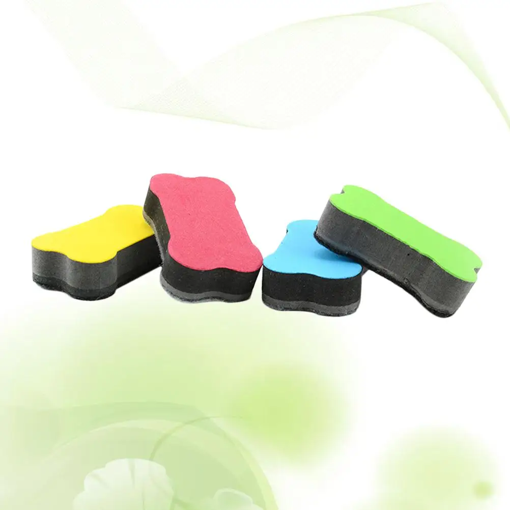 12 шт., ластики для досок, магнитные школьные канцелярские принадлежности, легкие, легко чистящиеся, для детей, учителей, студентов, домашнего использования