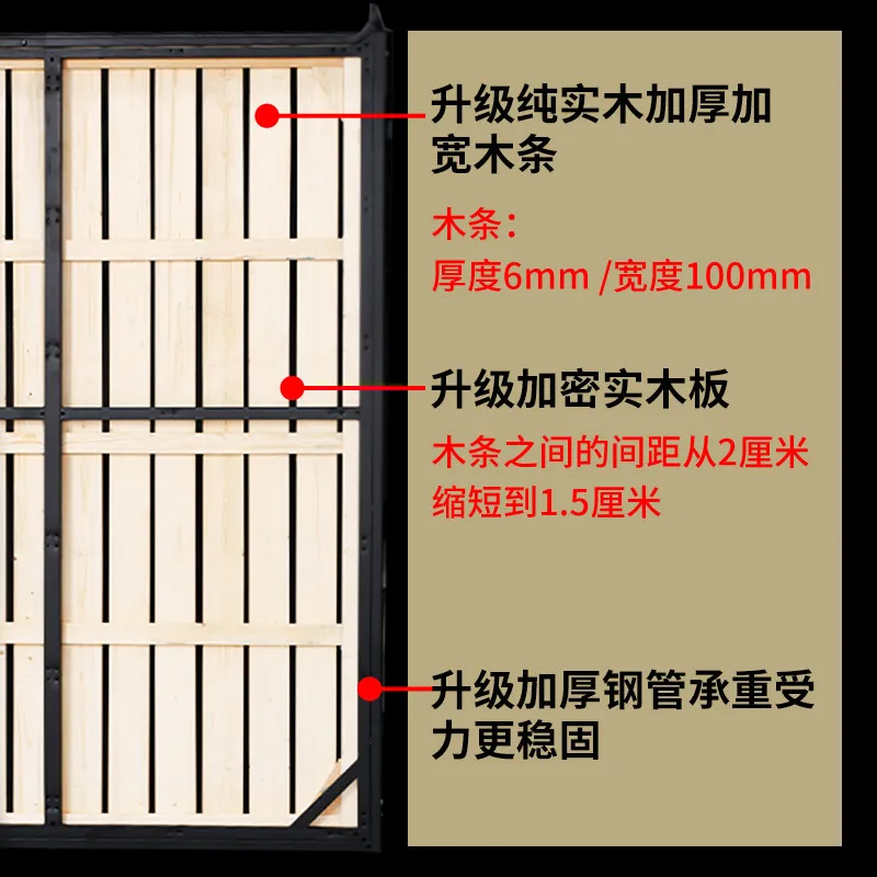 Invisible bed Hardware accessories Small apartment Multifunctional folding up and down space saving wardrobe integrated bed
