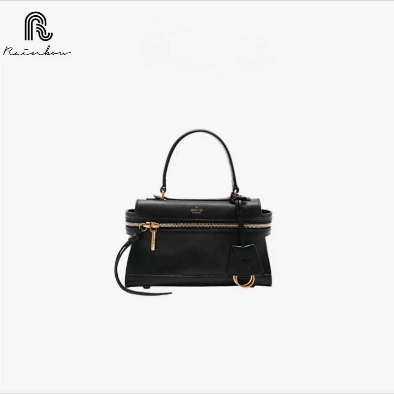 RAINBOW Luxury Fashion New High-quality Leather Handbag For Women Simple Versatile Single Shoulder Crossbody Bag Trendy sizes