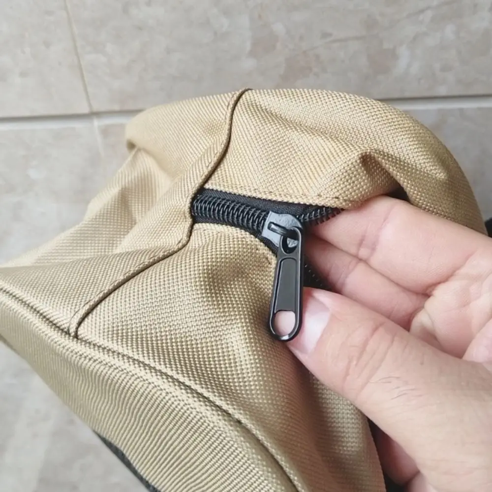 Sac à outils en tissu Oxford imperméable, grande capacité, conception compacte, sac à outils de charpentier, conception légère, dragonne