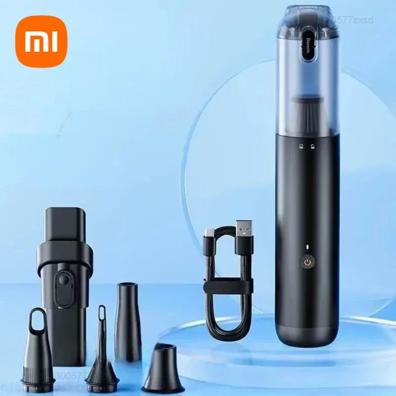 Xiaomi  4 in1 12000Pa Car Vacuum Cleaner Air Pump Portable Cleaning Appliance Mini Wet and Dry Vacuum Cleaner Household