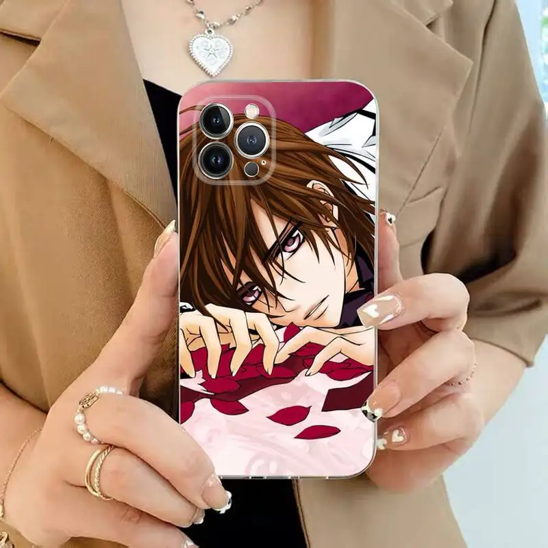 MaiYaCa Anime Vampire Knight Phone Case for iPhone 11 12 13 Mini Pro Max 8 7 6 6S Plus X 5 SE 2020 XR XS Case shell