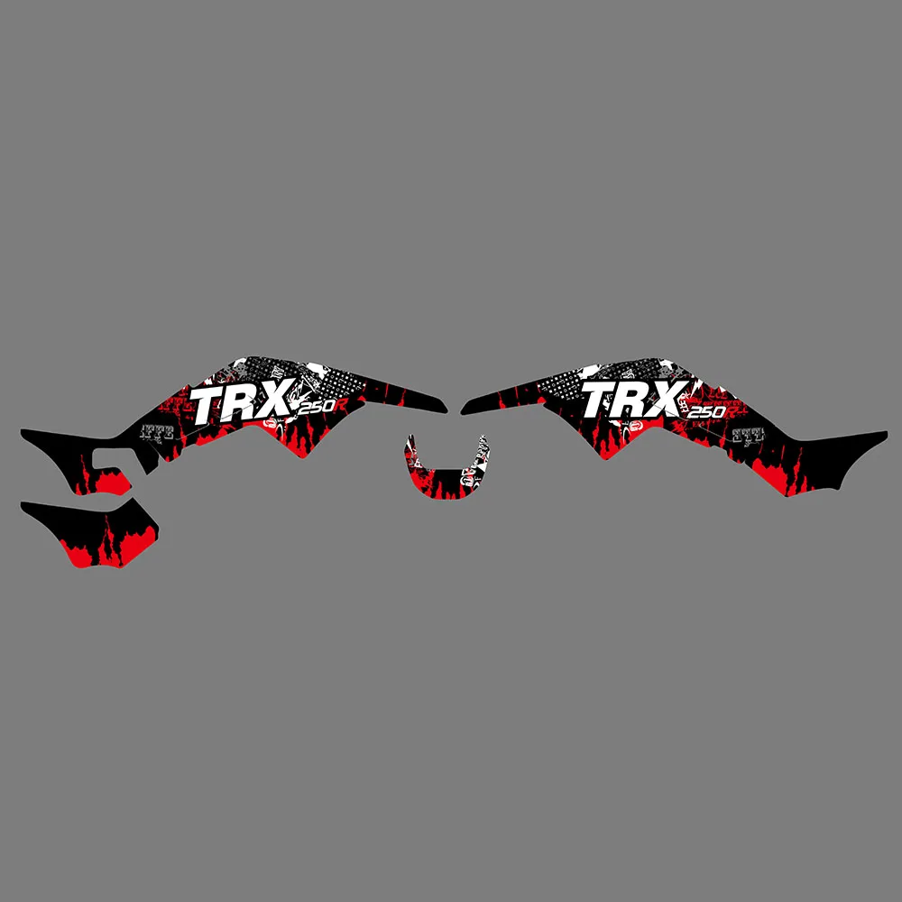 

NICECNC For Honda TRX250R TRX 250R 1986 1987 1988 1989 ATV Motorcycle Fairing Graphics Background Decal Stickers Customize
