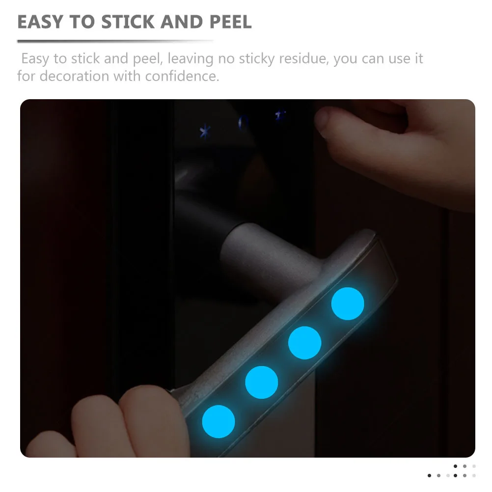 

2pcs Glow In The Dark Stickers Luminous Dots Stars Decals For Room Nursery Decor Pvc Wall Art Decor Glow In The Dark Wall