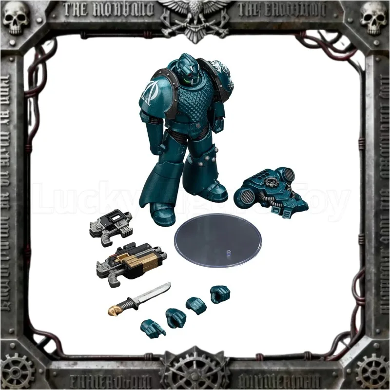 

[Товары для точек] JOYTOY 40K Alpha Legion Headhunter с комбинированной фигуркой Banestrike и мощностью 1/18, игрушки