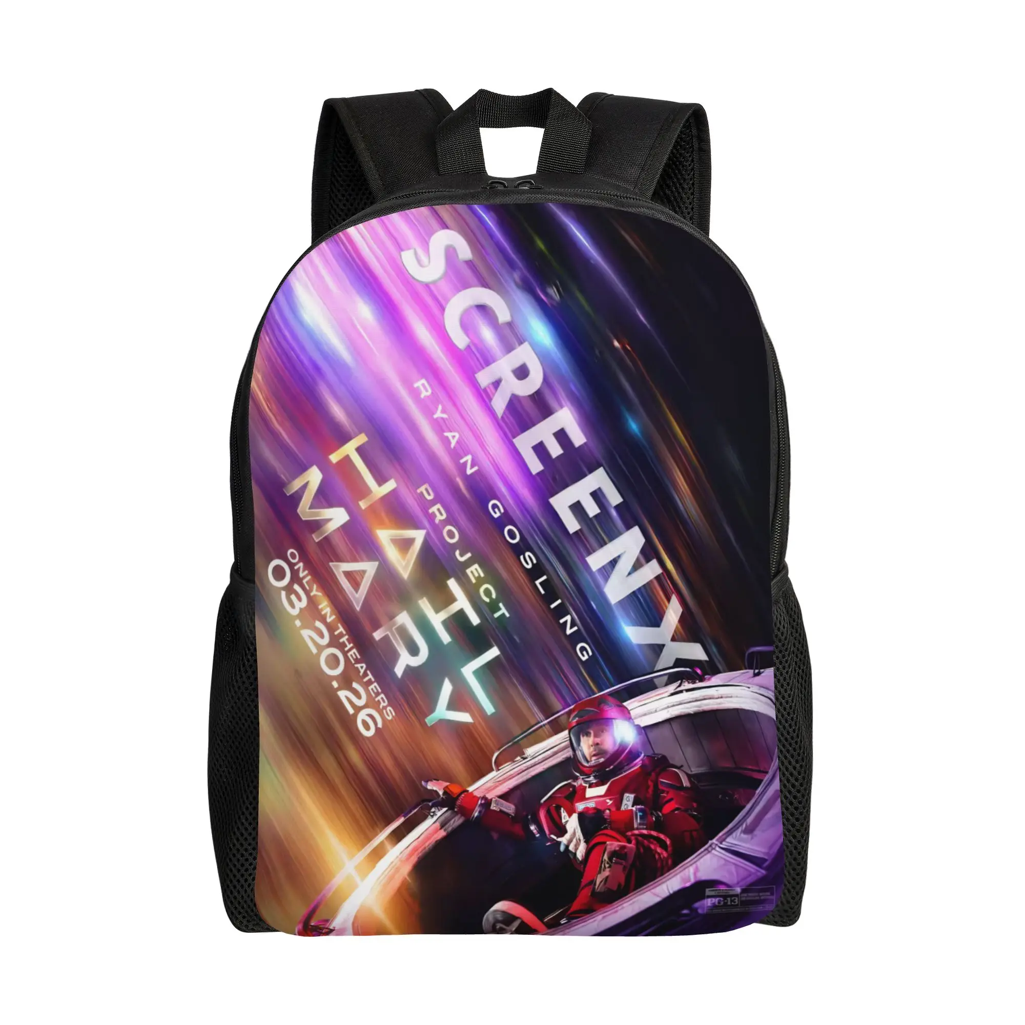 

Project Hail Mary Movie Backpack for Men Women Teenage High School Business Daypack Sci Fi Novel Laptop Computer Canvas Bags
