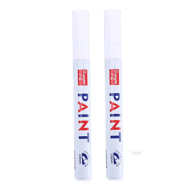 Permanent-Farbstifte-Set für Felsmalerei, Stein, Keramik, Glas, Holz, Leinwand, 0,7 mm, 2,8 mm, Acryl-Farbmarker, extrafeine Spitze