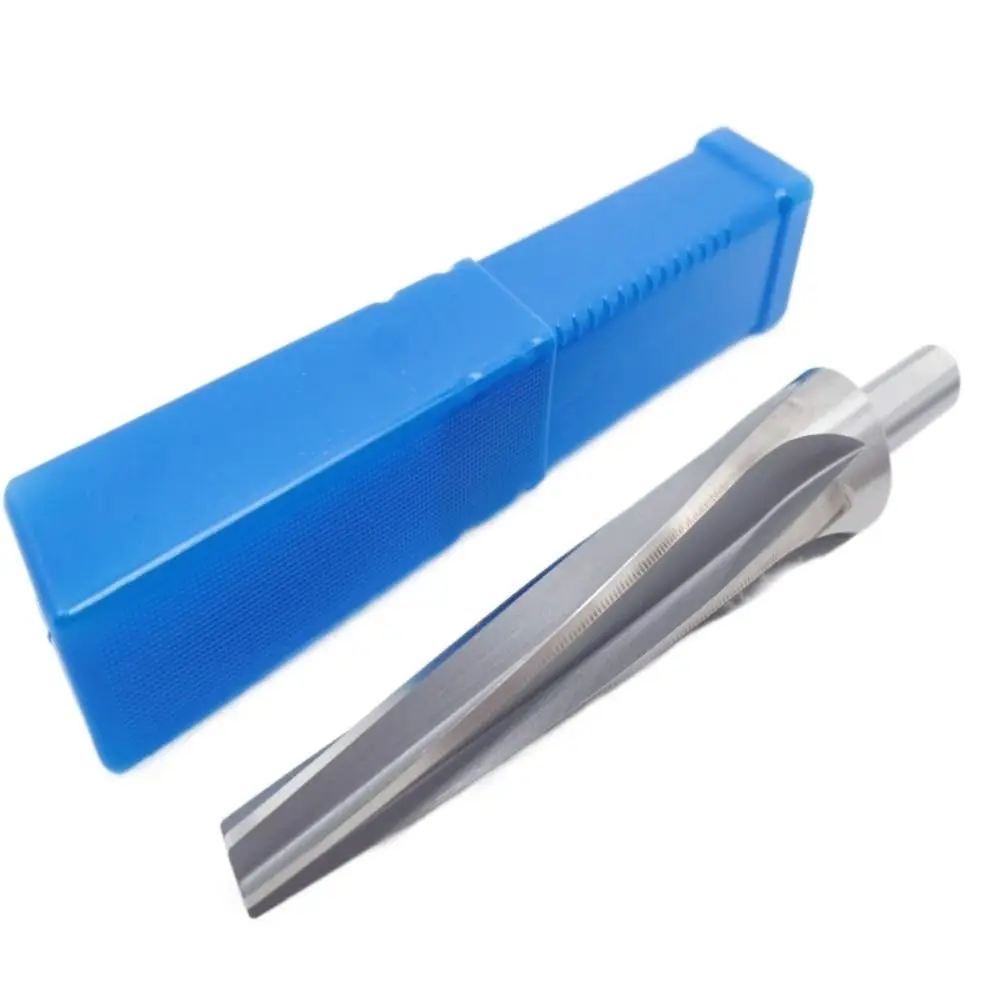 シャープテーパーリーマー保護ボックス耐久性のあるリーマードリル耐摩耗性高硬度 7 度ボールジョイントテーパーリーマー DIY