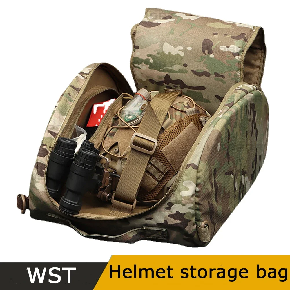 Bolsa MOLLE portacasco táctica – Alta capacidad Airsoft, caza y outdoor