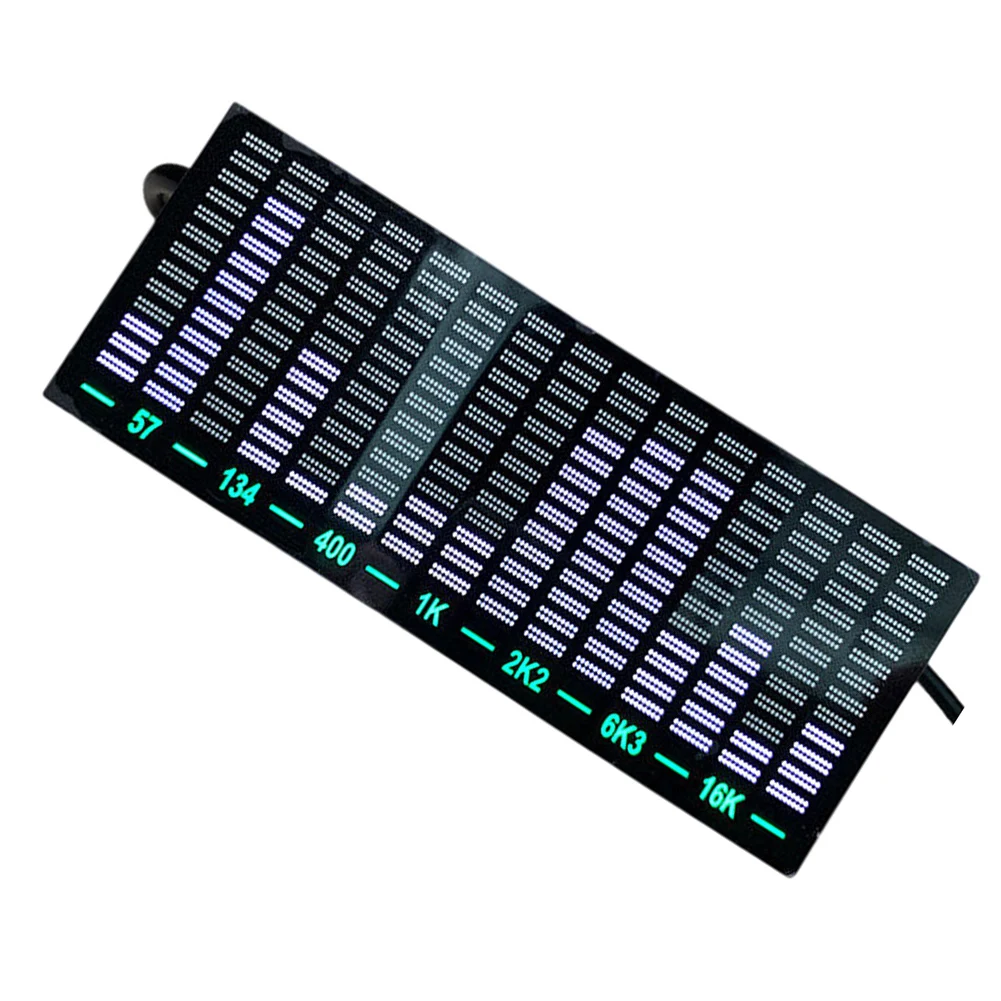 

Atmosphere Light Audio Level Indicator Spectrum Range 20Hz-25KHz Voice-Controlled Lighting LED Audio Spectrum Visualizer