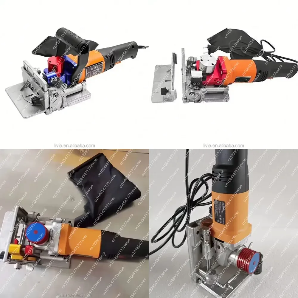 Portable  Joint Slot Cutter P10 P12 P14 P15 P18 Hole Drilling Tenoning Wood Cabinets Lamino Slotting Machinery