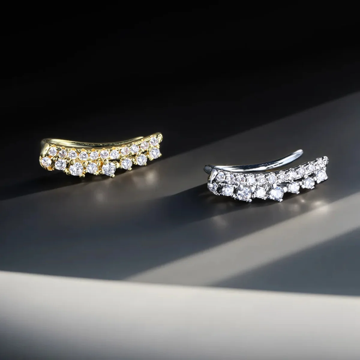 1PC Butterfly Ear Piercing Dainty Iced Out CZ Hoop Earrings for Women  Cartilage Helix Daith Conch Tragus Stud Piercing Jewelry