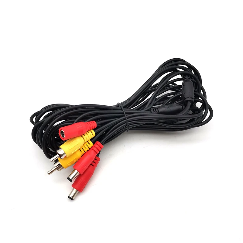 

7M Car Backup Camera RCA Video Extension Cable w/ Detection Wire