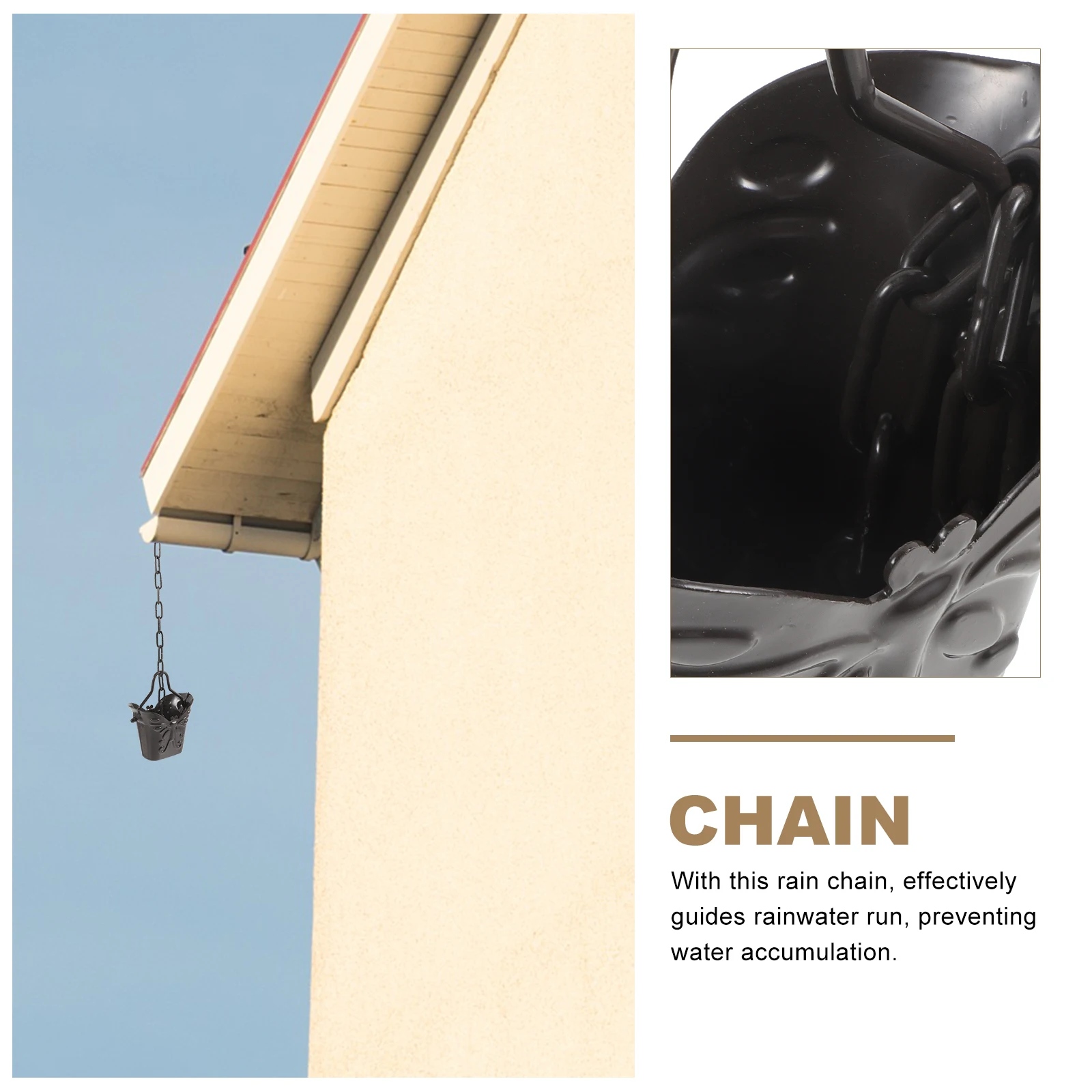 

Durable Aluminum Alloy Wear Resistant Outdoor Decorative Rainwater Drainage for Villa Temple for Outside