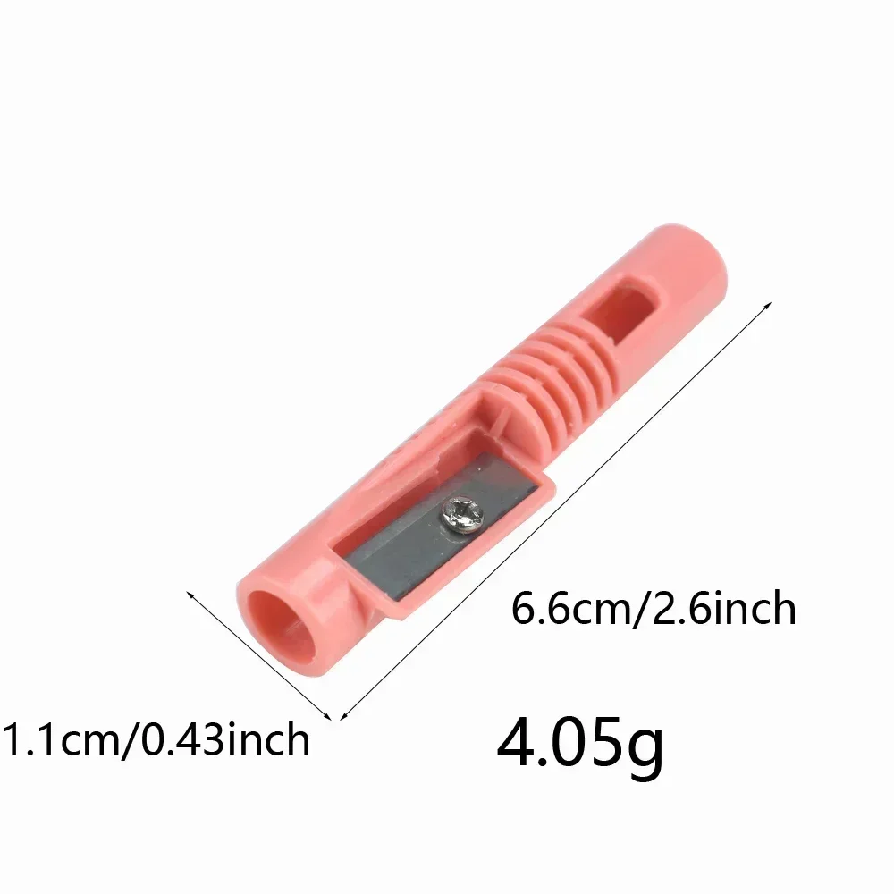 휴대용 다기능 연필 샤프너, 마카롱 컬러 연필 익스텐더, 휘슬 모델링, 241A(MC), 신제품