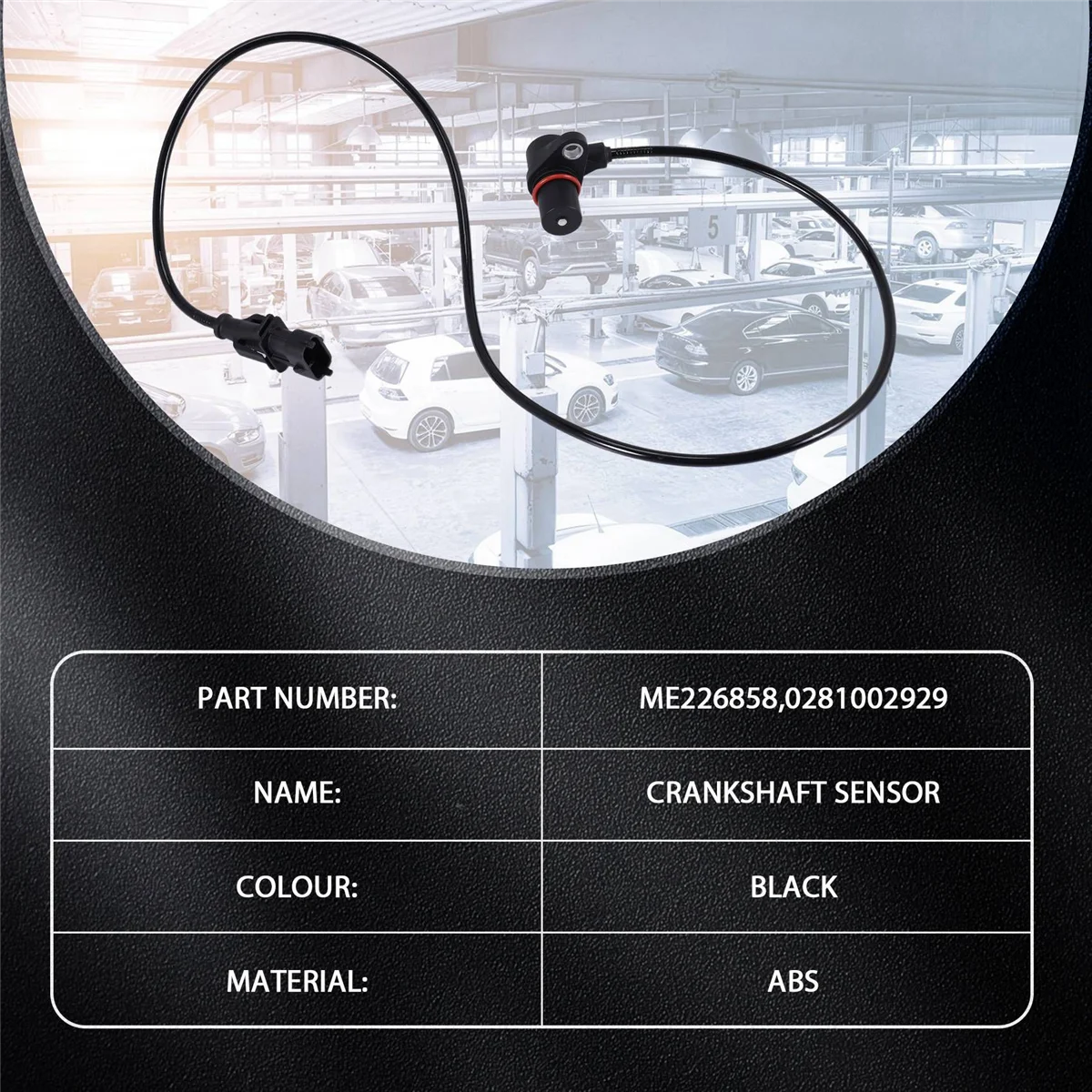 Sensore di posizione dell'albero motore automobilistico per il numero di parte della piattaforma Mitsubishi Canter: ME226858 0281002929