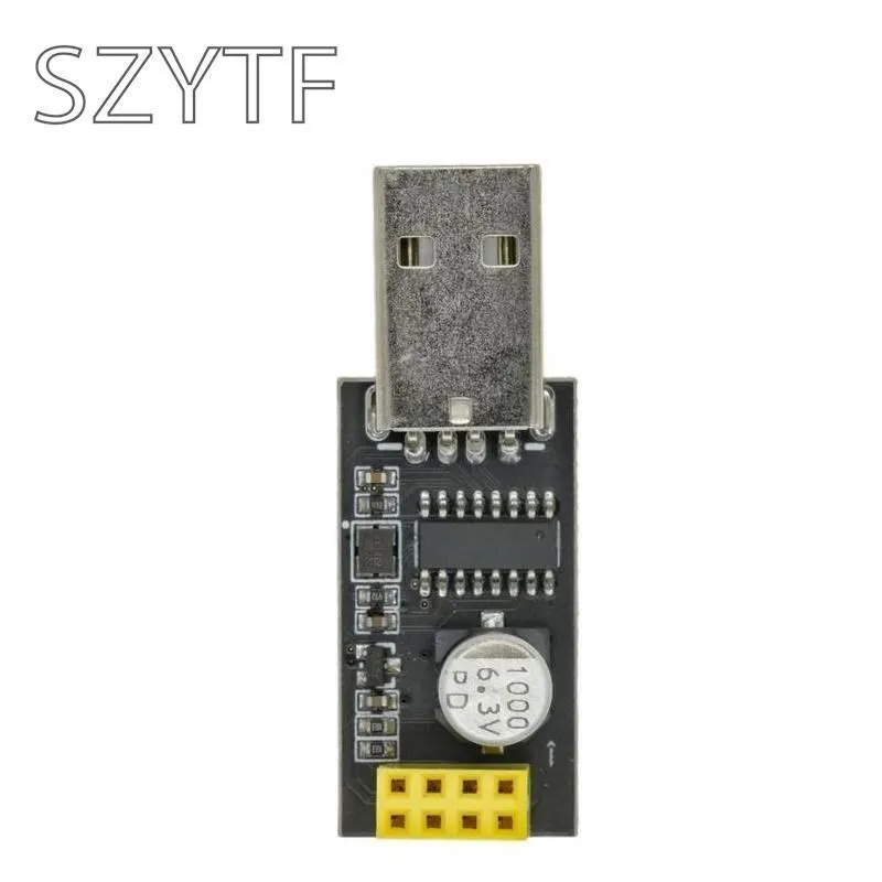 USB to ESP8266 WIFI Module ESP-01 ESP-01S Adapter Board Computer Phone WIFI Wireless Communication Microcontroller Development