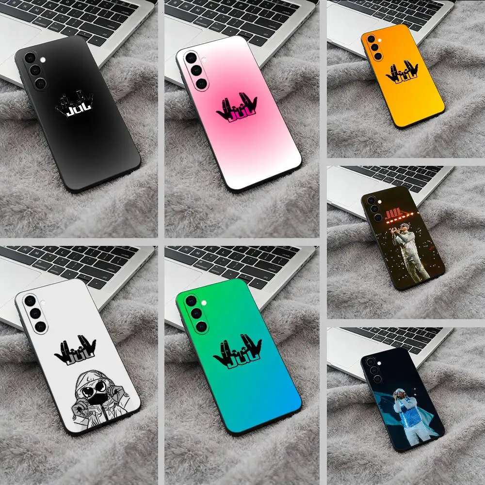 Rap Noun-J-Julien -Mari- Jul  Phone Case For Samsung Galaxy A73,A71 A72,A70,A53,A52,A51,Soft Silicone Black Cover