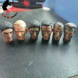 DID DML 1/6 Scale Action Figure Male Head Sculpture Model Long Neck Toy Head Carving For 12Inch Veyron Soldier Body Figure