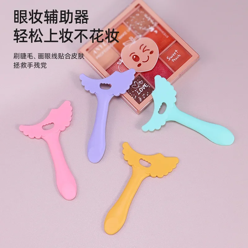 Resusable Silicone Eyeliner Stencils Wing Tips Marscara Drawing Lipstick Wearing Aid Face Cream Applicator Makeup Tool Eyeshadow