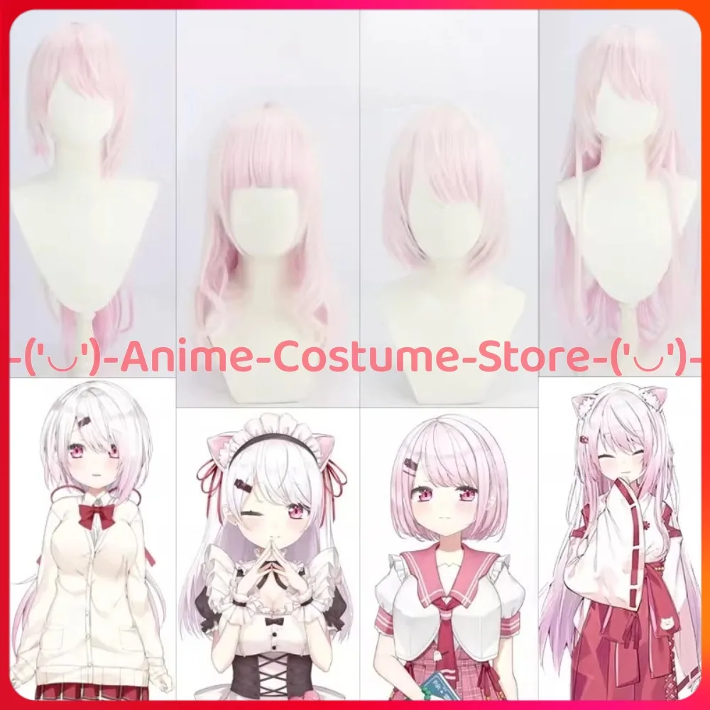 

NIJISANJI EN VTuber Shiina Yuika Cosplay Wig Anime Character Halloween Carnival Party Costume Wigs Heat Resistant Synthetic Hair