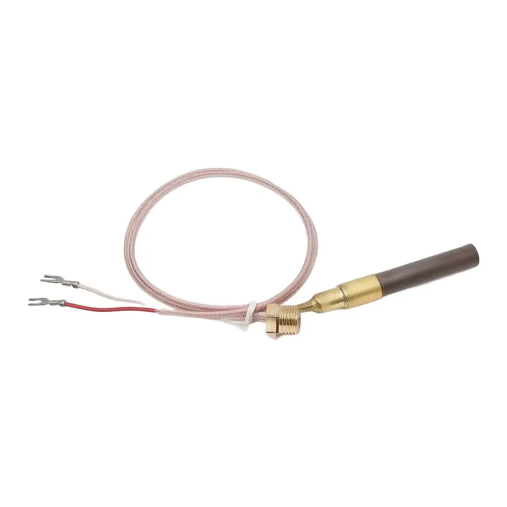 750mV Thermopile Thermocouple For Gas Water Heaters, High For Temp Sensor Up To 750°C, Accurate Replacement Part For Heating