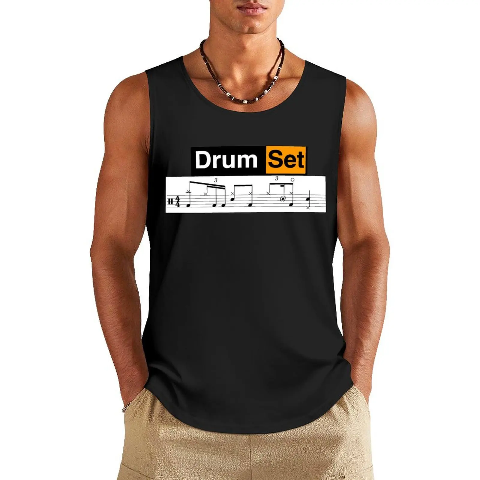 Legendary Drum Beat of a Certain Cultured Site Tank Top Men's gym t-shirts running shirt underwear gym clothing men T-shirts men