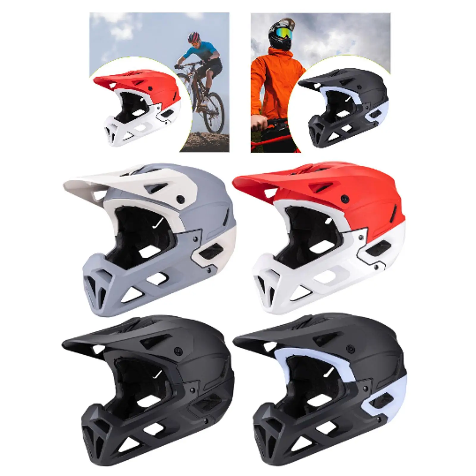 

Bike Helmet, Mountain & Road Bicycle Ventilation, for Adults Comfortable Cycling
