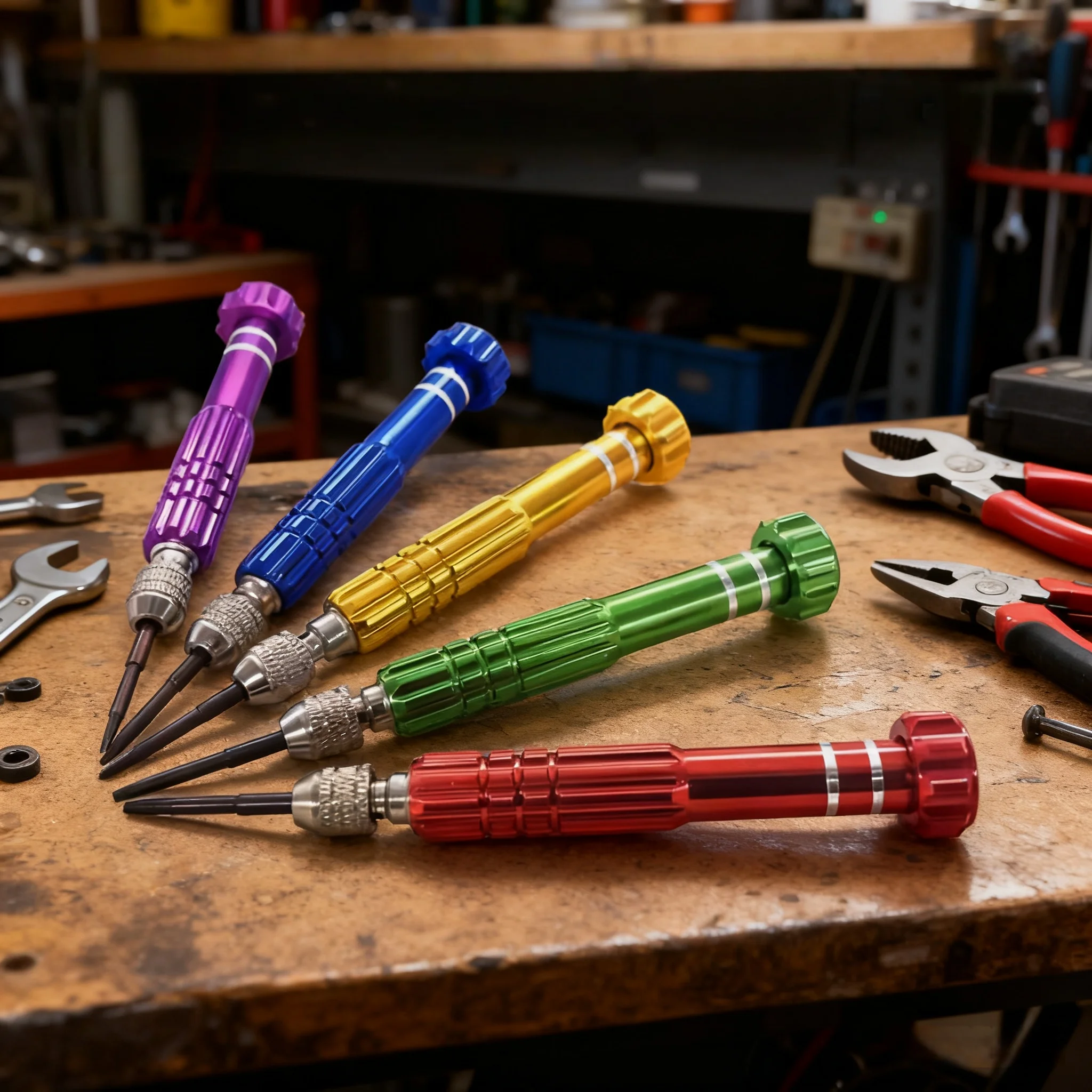 1 Set 5 in 1 Pisau Multifungsi Presisi untuk Perbaikan, Pembongkaran, Obeng Rumah Tangga, Tang, Peralatan Perawatan, Alat Pembongkaran