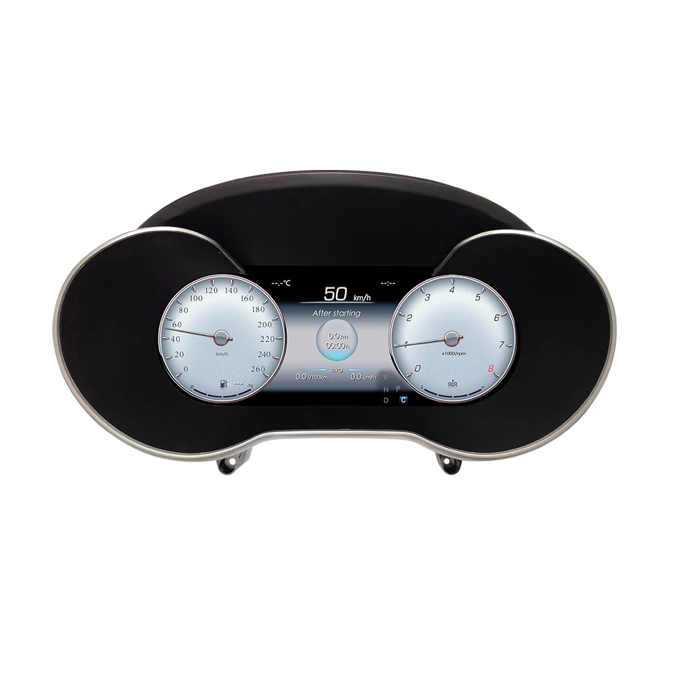 Car Digital Cluster Virtual Cockpit Speed Meter Screen for  C Class W205 GLC X205 2015-2018 Media Player Dashboard