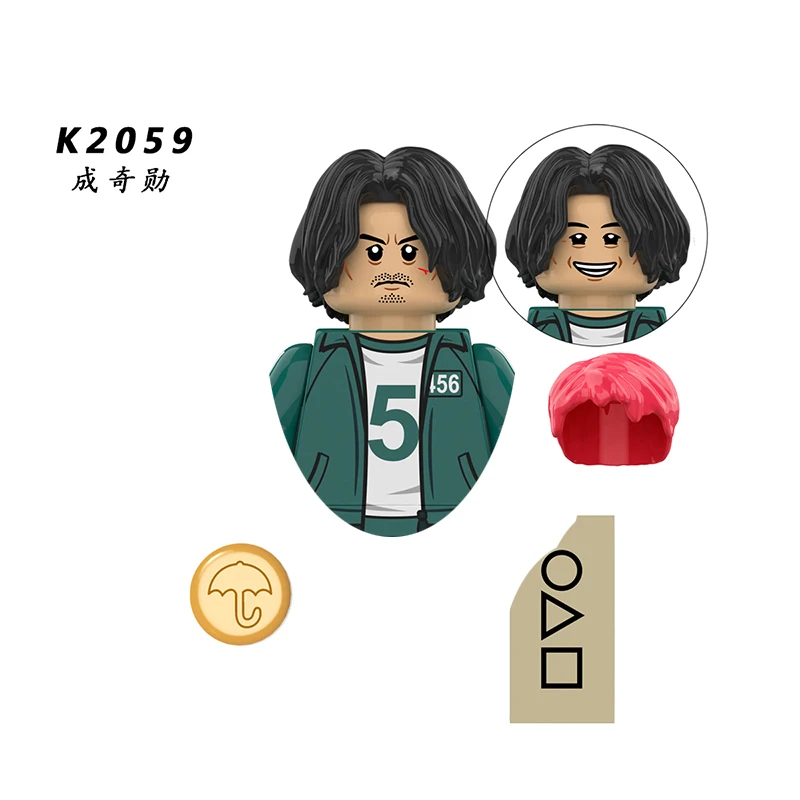 2026 NEUE Film Ziegel Ein Zwei Drei Holz Figur Spiel Bausteine Mini Action-figuren Bricks Pädagogisches Diy Spielzeug Geschenke