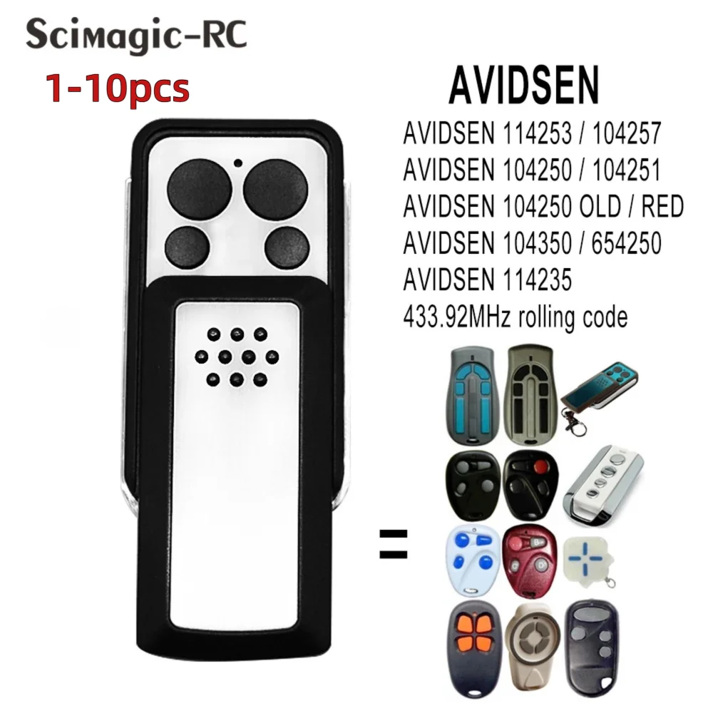 Avidsen 114253 Remote Control for Avidsen Extel Thomson 433.92MHz Rolling Code