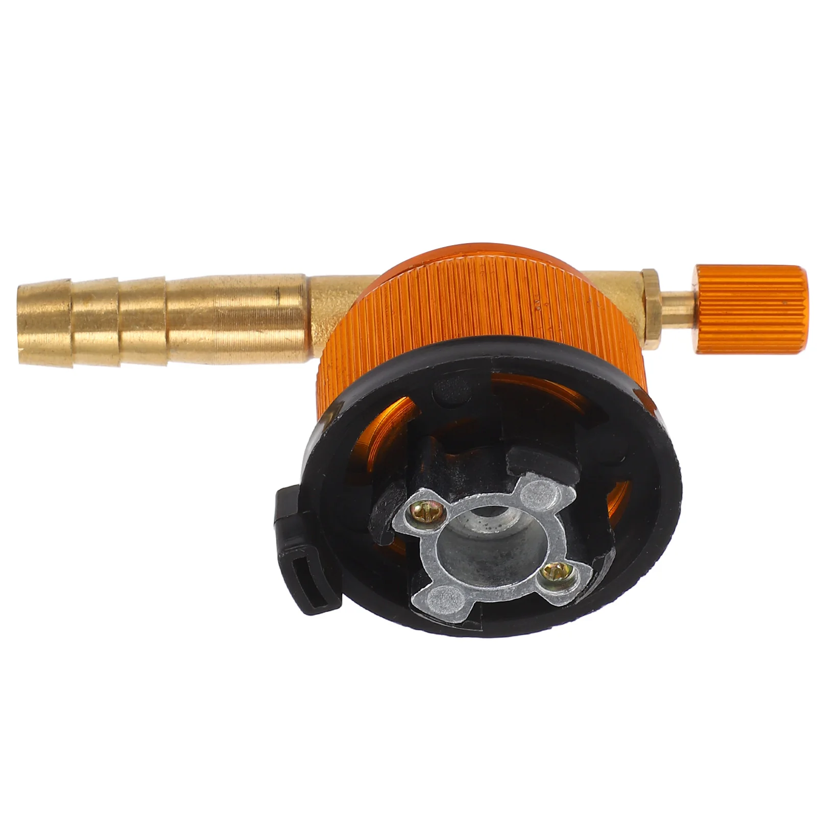 

Gas Tank Kit Camping Stove Flat Valve Connector Portable Conversion Fuel Keg Head Propane Cooker RV Pipe Fuel