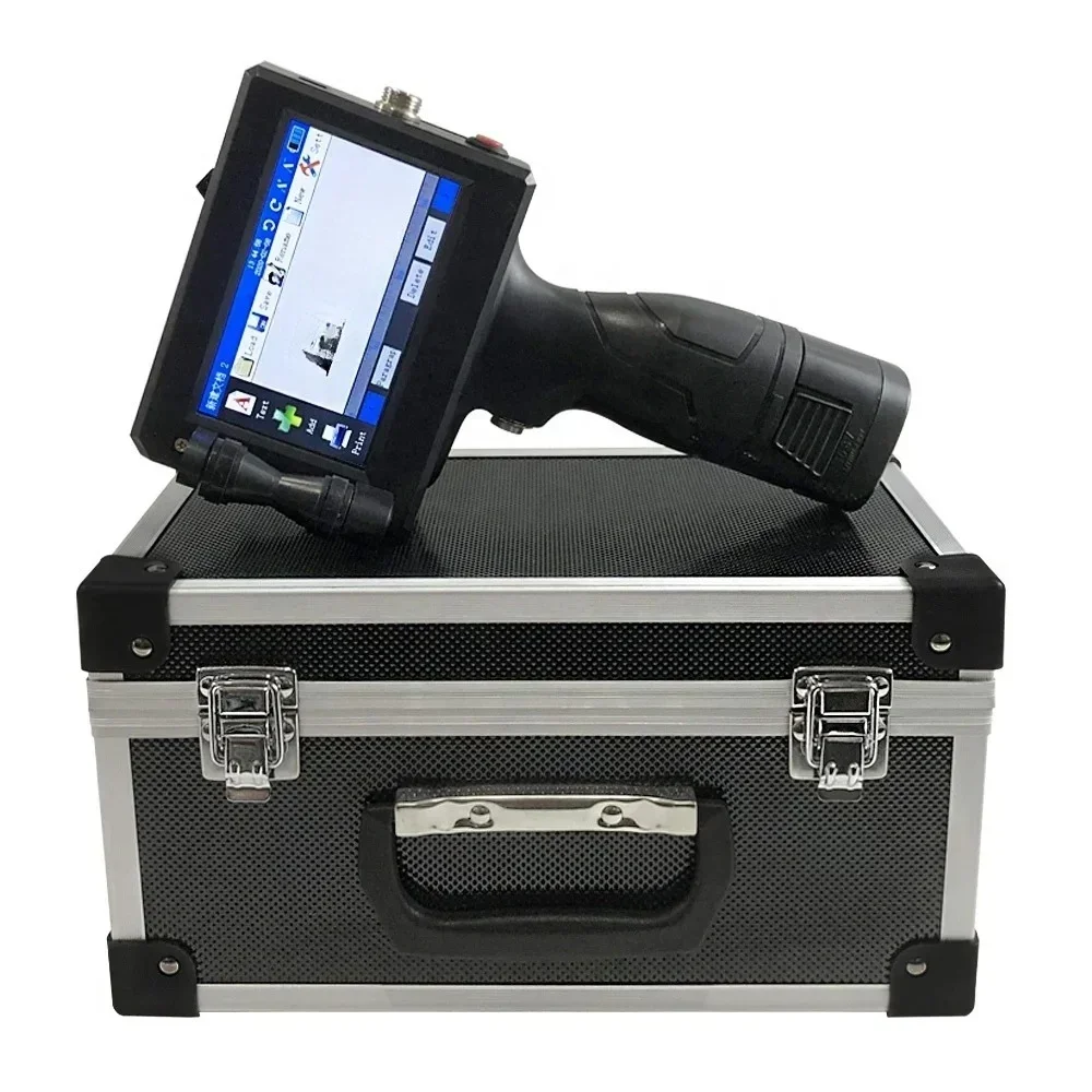 Portable Expiry Date Hand Jet Printer Machine Batch code Handheld Inkjet Printer G un for Sale