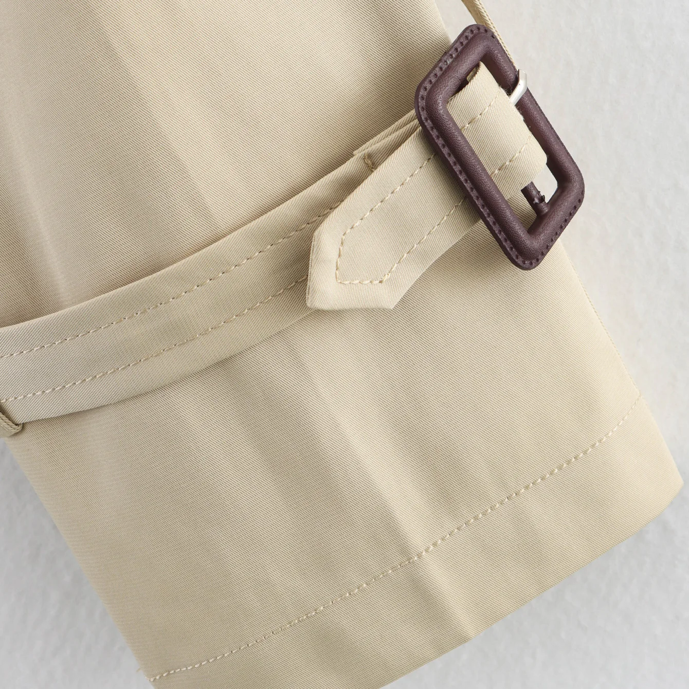 

Long Coat Woman Trench Beige Belted Fit Travel Holiday Tops Commute Wear Popular Style Over Knee Olive Mid-Length Flap Pockets