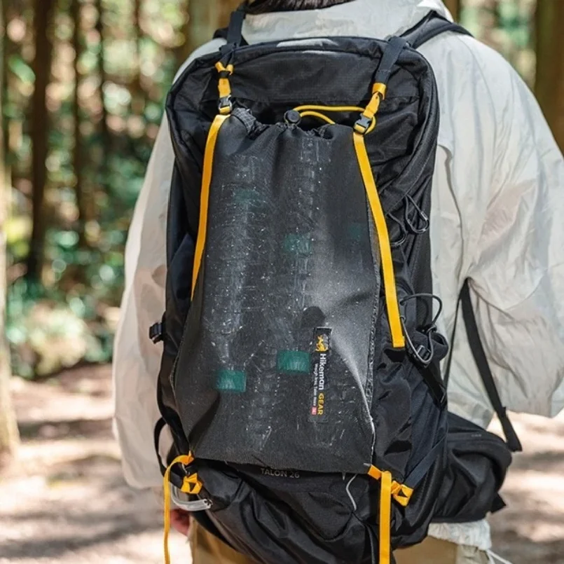 Backpack Expandable Storage Pouch Expandable Mesh Kangaroo Pouch Ultralight Hiking Camping Breathable Outdoor Gear Storage Pouch