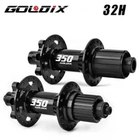 GOLDIX M350 32H Light Bicycle Hub Sealed Bearing 6-bolt Disc Brake J-Bend 32 Holes Ratchet 26T BOOST MTB Hub for Shimano