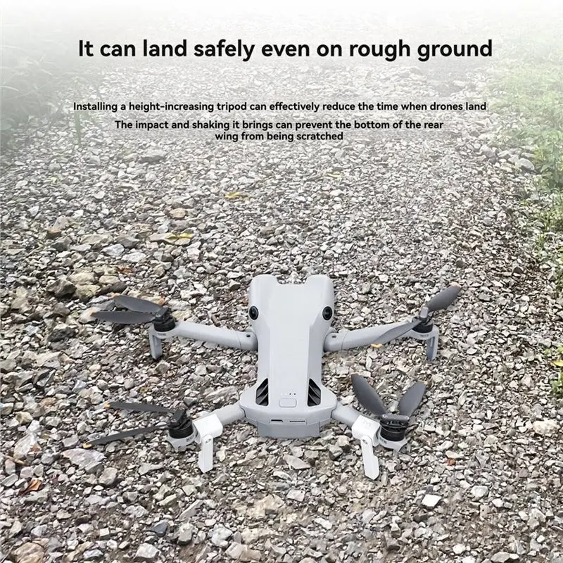 A68Z para DJI Mini 5 Pro accesorios para drones tren de aterrizaje pierna plegable Kit extendido soporte plegable para mejorar la altura