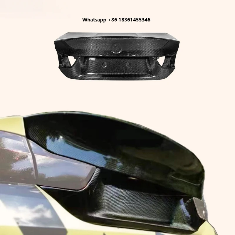 

For F82 M4 Coupe OEM Style Carbon Fiber Rear Trunk Boot Lid
