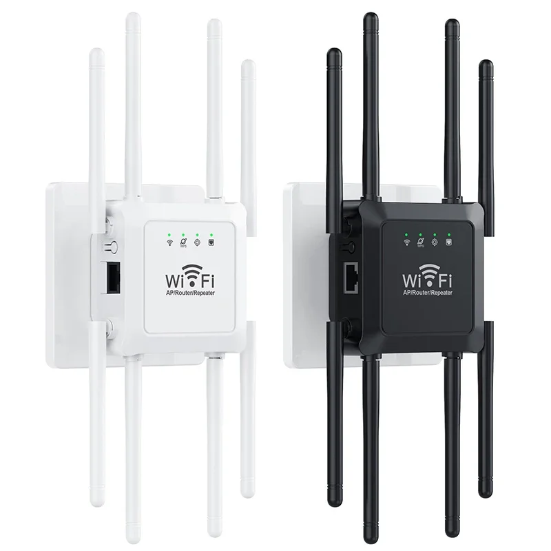 

Превосходное покрытие и скорость сигнала Wi-Fi благодаря нашей 8 антеннам с высоким коэффициентом усиления улучшит покрытие и устраняет мертвые зоны в вашем доме