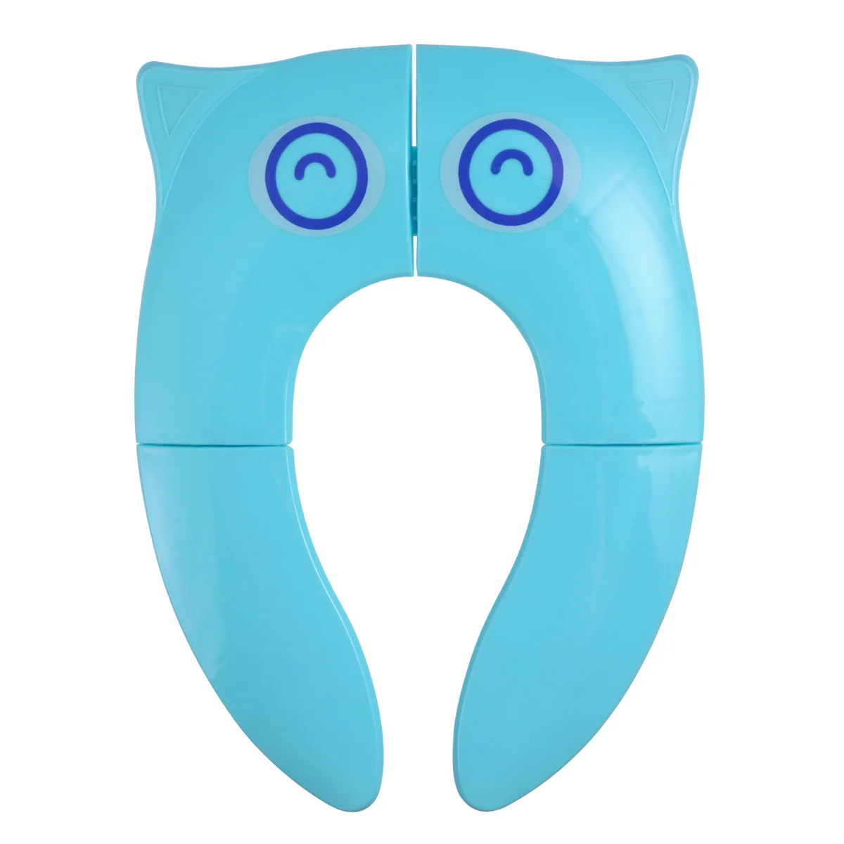 غطاء مقعد مرحاض مدمج قابل للطي للأطفال، مادة PP قوية محمولة للغسيل في المنزل، تصميم المرحاض المنزلي #3