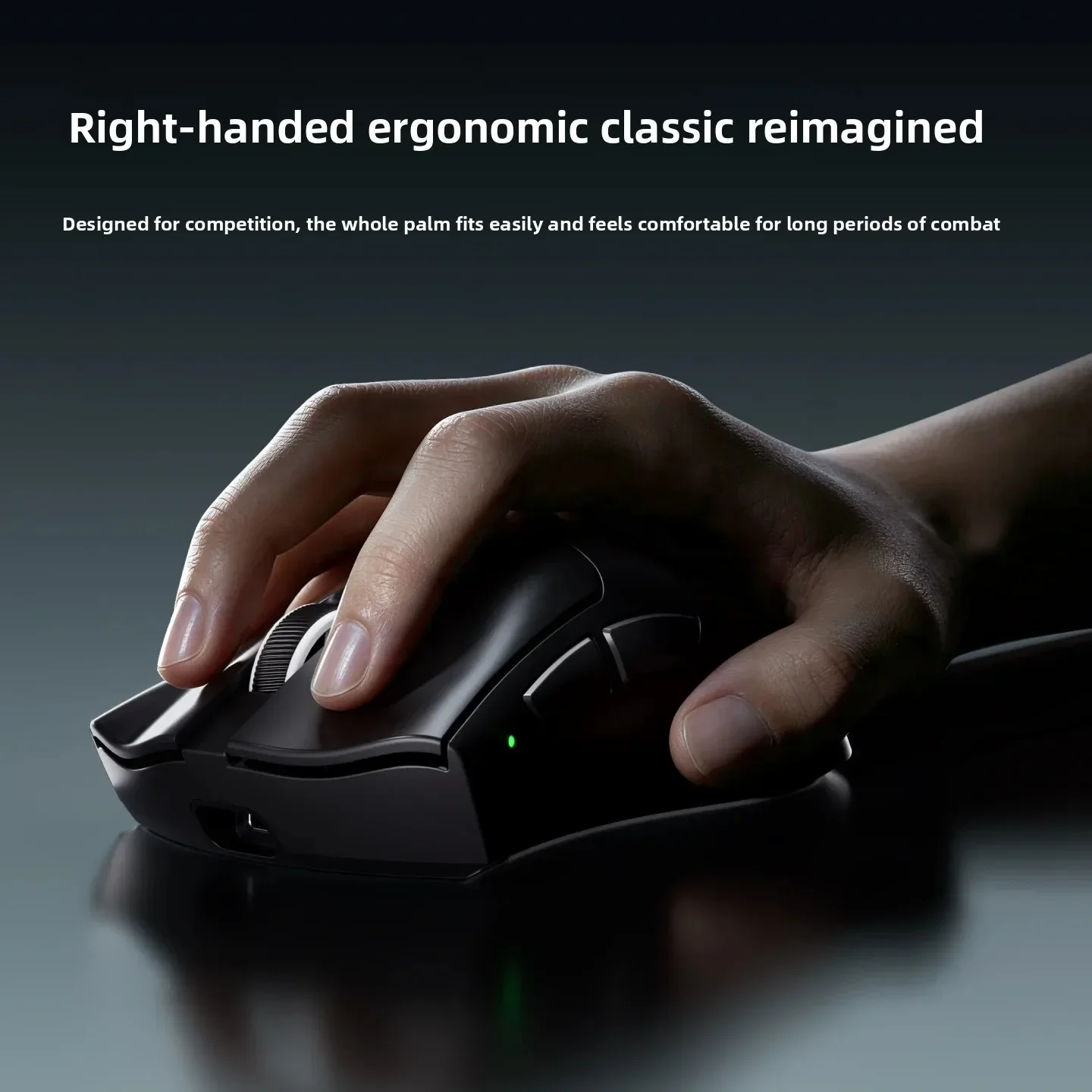 MCHOSE V7 Gaming Mouse Wireless Bluetooth PAW3395 Ergonomics E-sports Mouse 500mAh Long-range Battery Life Customized Mouse